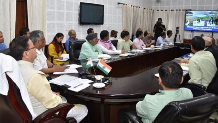 cm dhami cabinet meeting