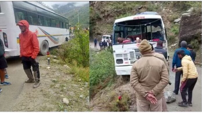 Accident in Yamunotri Highway