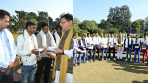 CM Dhami Honored 12 Rat Miners