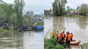 Boat Sinks In Jhelum River
