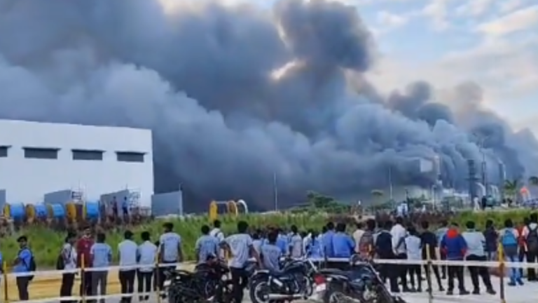 TATA ELECTRONICS PLANT BLAST