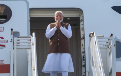 BRICS शिखर सम्मेलन में हिस्सा लेने के लिए पीएम मोदी हुए रूस रवाना PM MODI RUSSIA VISIT