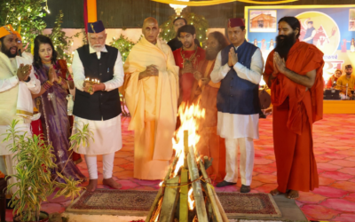 पीएम मोदी ने मनाई इगास, गौ पूजा के बाद दी उत्तराखंड वासियों को शुभकामनाएं IGAS FESTIVAL