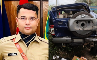 पहली पोस्टिंग के लिए जा रहे आईपीएस अधिकारी की कर्नाटक में सड़क दुर्घटना में मौत IPS OFFICER HARSH BARDHAN