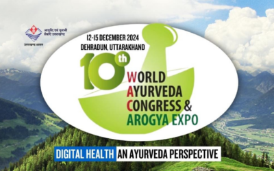 देहरादून में 12 से 15 दिसंबर तक होगा विश्व आयुर्वेद कांग्रेस का आयोजन WORLD AYURVEDA CONGRESS