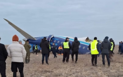 कजाकिस्तान में अज़रबैजान एयरलाइंस का विमान क्रैश, 39 की मौत, 28 बचाए गए KAZAKHSTAN PLANE CRASH