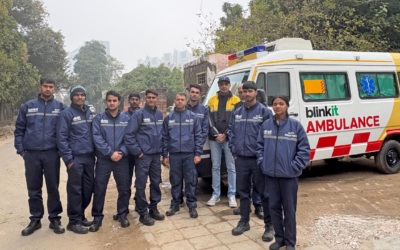 ब्लिंकिट ने गुरुग्राम में शुरू की 10 मिनट वाली एम्बुलेंस सेवा, उद्योग मंत्री ने दी कानून का पालन करने की हिदायत BLINKIT AMBULANCE SERVICE