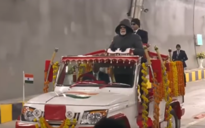 पीएम मोदी ने जम्मू-कश्मीर में जेड मोड़ टनल का उद्घाटन किया, श्रीनगर से सोनमर्ग का रास्ता आसान Z MORH TUNNEL INAUGURATION