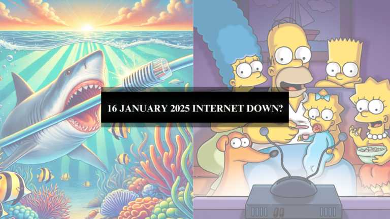 16 JANUARY 2025 INTERNET DOWN