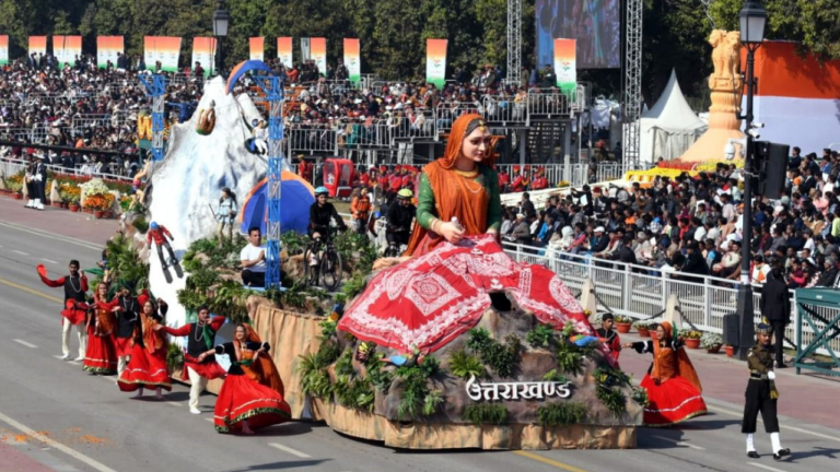 UTTARAKHAND REPUBLIC DAY PARADE TABLEAU