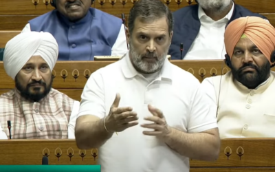 लोकसभा में राष्ट्रपति के अभिभाषण पर क चर्चा, राहुल गांधी सरकार पर जमकर बरसे RAHUL GANDHI