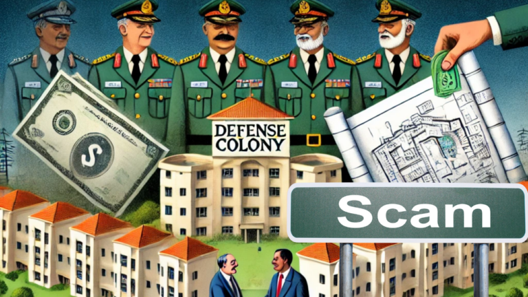 DEFENSE COLONY LAND SCAM