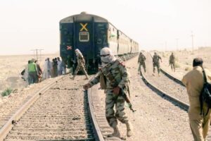 PAKISTAN TRAIN HIJACK