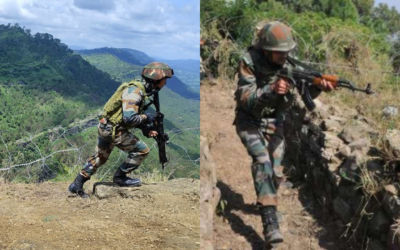 जम्मू कश्मीर के नौशेरा सेक्टर में सीमा पार से हुई गोलीबारी, स्नाइपर फायरिंग से एक जवान घायल LATEST JK FIRING UPDATE