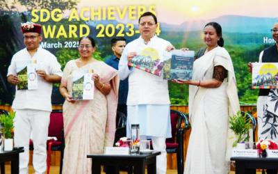एसडीजी अचीवर्स अवॉर्ड, सीएम धामी ने किया 16 अचीवर्स को सम्मानित SDG ACHIEVERS AWARD