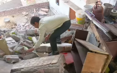 हरिद्वार में मकान में तेज धमाके से दहशत, महिला और चार बच्चे घायल HARIDWAR BLAST