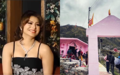 उर्वशी रौतेला फिर विवादों में, खुद के मंदिर होने के दावे पर दी सफाई URVASHI RAUTELA