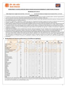 BANK OF BARODA RECRUITMENT
