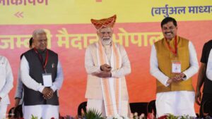 PM MODI IN BHOPAL