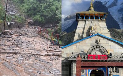 केदारनाथ यात्रा मार्ग पर हादसा, जंगलचट्टी के पास मलबे की चपेट में आए श्रद्धालु, रेस्क्यू जारी KEDARNATH ACCIDENT