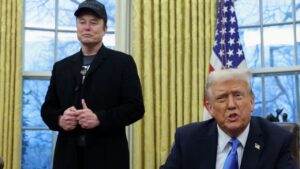 MUSK TRUMP FEUD