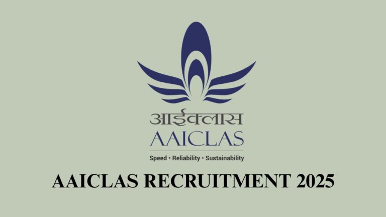 AAICLAS RECRUITMENT 2025