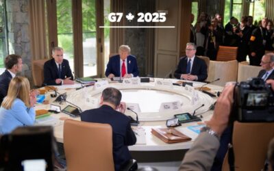 G7 समिट के बीच ट्रम्प की अचानक वापसी, इजरायल-ईरान तनाव पर टिप्पणी के बाद अमेरिका लौटे राष्ट्रपति G7 SUMMIT