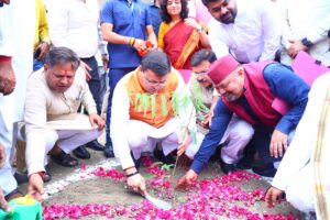 CM Dhami in Khatima