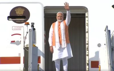5 देशों की यात्रा के पीएम मोदी हुए रवाना, ब्रिक्स सम्मेलन में होंगे शामिल PM MODI FOREIGN VISIT