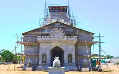 इटावा में केदारनाथ मंदिर की प्रतिकृति निर्माण पर विवाद, सोशल मीडिया पोस्ट से आया चर्चा में UP KEDARNATH TEMPLE REPLICA