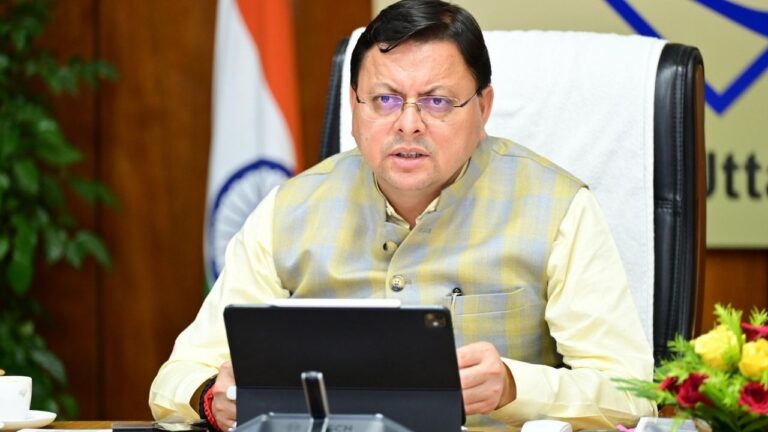 CM DHAMI IN ACTION