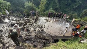 JAMMU KASHMIR CLOUDBURST LANDSLIDE