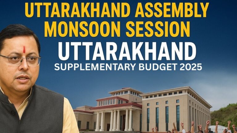 UTTARAKHAND SUPPLEMENTARY BUDGET 2025