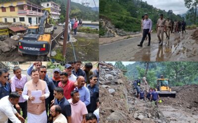 थराली में राहत एवं बचाव कार्य जारी, प्रशासन अलर्ट मोड में THARALI LANDSLIDE