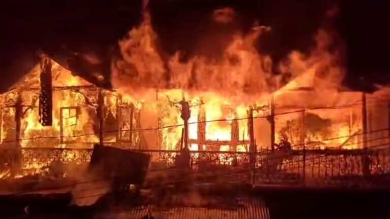NAINITAL OLD LONDON HOUSE FIRE