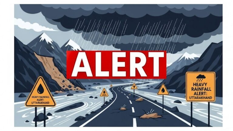 UTTARAKHAND HEAVY RAIN FORECAST
