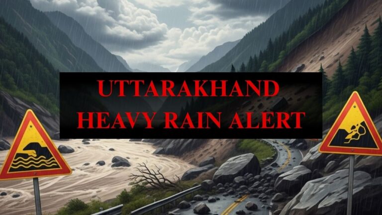 UTTARAKHAND HEAVY RAIN ALERT