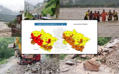 उत्तराखंड में अगले 48 घंटे बेहद संवेदनशील, कई जिलों में रेड अलर्ट, प्रशासन हाई अलर्ट पर UTTARAKHAND RAIN RED ALERT