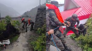 धराली में राहत एवं बचाव कार्य जारी, सेना, NDRF और SDRF चला रहे हैं संयुक्त रेस्क्यू ऑपरेशन DHARALI LANDSLIDE RESCUE OPERATION