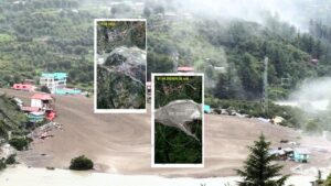DHARALI ISRO SATELLITE PHOTO