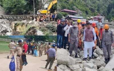 उत्तरकाशी आपदा राहत एवं बचाव कार्य जारी, पीड़ितों को मिलेगी 5 लाख की आर्थिक सहायता UTTARKASHI DISASTER RELIEF