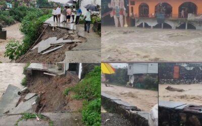 देहरादून में भारी बारिश का कहर, जनजीवन अस्त-व्यस्त, प्रशासन हाई अलर्ट पर DEHRADUN HEAVY RAIN