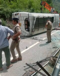TEHRI BUS ACCIDENT