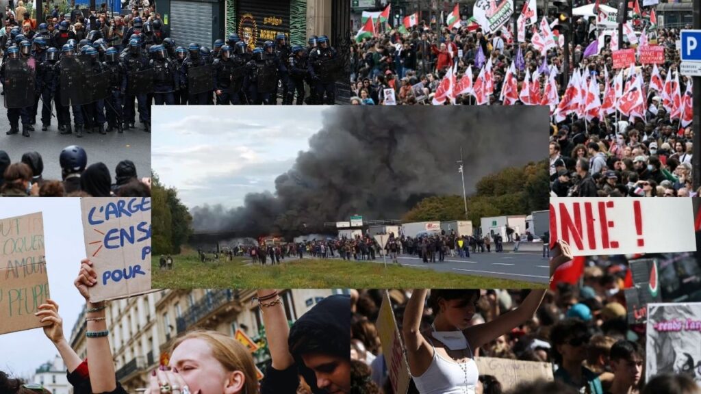 FRANCE PROTEST 2025: