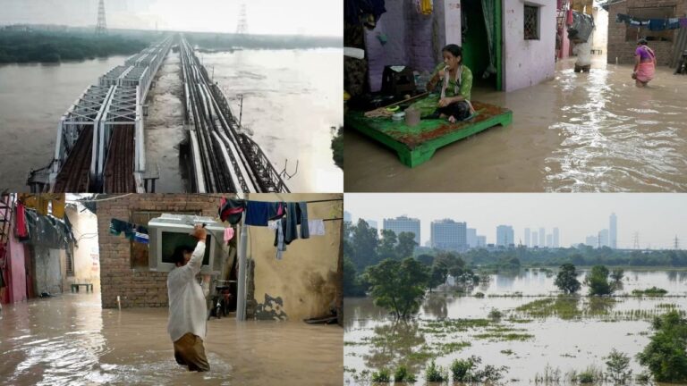 DELHI YAMUNA RIVER FLOOD