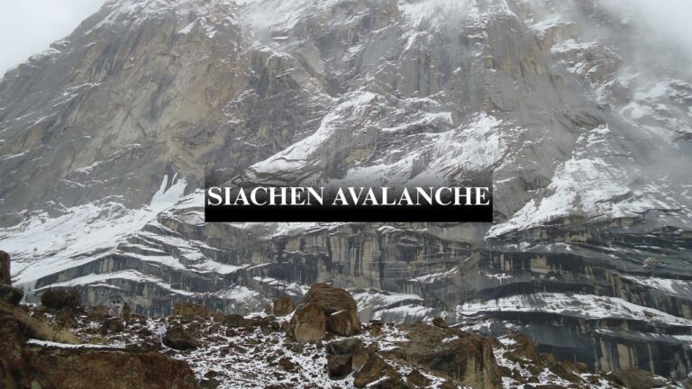 SIACHEN AVALANCHE