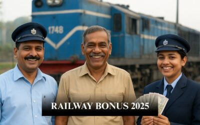 रेलवे कर्मचारियों के लिए खुशखबरी, दीवाली बोनस की मिलने वाली है सौगात RAILWAY BONUS 2025