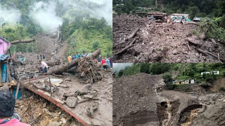 CHAMOLI NANDNAGAR CLOUDBURST