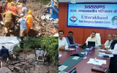 नंदानगर में रेस्क्यू कार्य जारी, बचाव दलों ने संभाला मोर्चा, सीएम धामी ने दिये राहत-बचाव कार्यों को तेज करने के निर्देश CHAMOLI NANDNAGAR CLOUDBURST