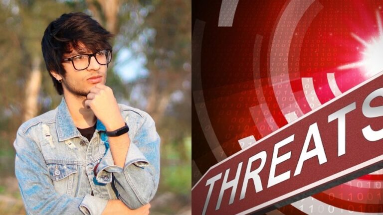 YOUTUBER SAURABH JOSHI THREAT